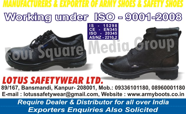 Safety Products, Safety Shoes, Army Shoes