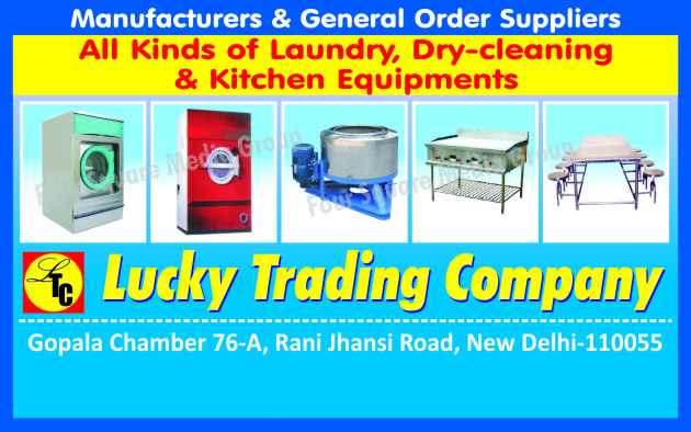 Industrial Laundry Equipments, Dry Cleaning Equipments, Kitchen Equipments