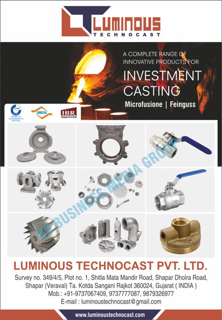 Investment Castings, Microfusiones, Feingusses