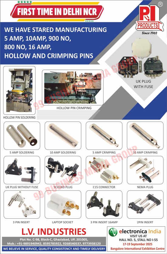 Hollow Pins, Crimping Pins, Hollow Pin Solderings, Hollow Pin Crimpings, 5AMP Solderings, 10AMP Soldering, 5AMP Crimpings, 10AMP Crimpings, Plugs, C15 Connectors, 3 Pin Inserts, Laptop Sockets, 2 Pin Inserts