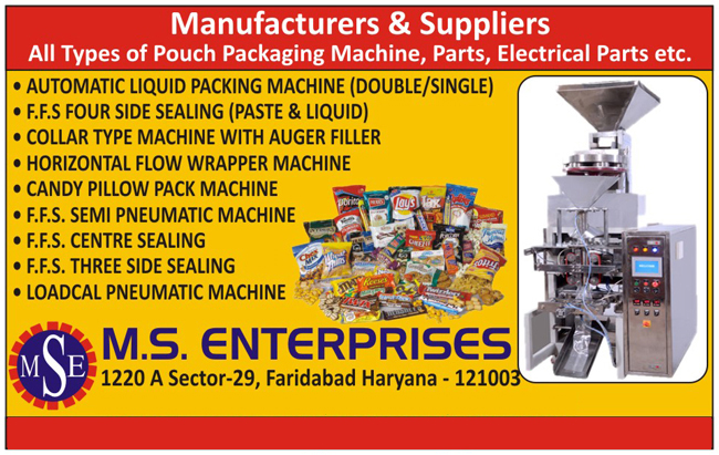 Pouch Packaging Machines, Pouch Packaging Machine Spare Parts, Electrical Parts, Automatic Single Head Liquid Packaging Machines, Automatic Double Head Liquid Pouch Packaging Machines, Four Side FFS Paste Sealing Machines, Four Side FFS Liquid Sealing Machines, Collar Type Packaging Machines, Horizontal Flow Wrapper Machines, Horizontal Flow Wrapping Machines, Candy Pillow Pack Machines, Candy Pillow Packaging Machines, Semi Pneumatic FFS Machines, FFS Centre Sealing Machines, FFS Three Side Sealing Machines, Three Side FFS Sealing Machines, Loadcal Pneumatic Machines