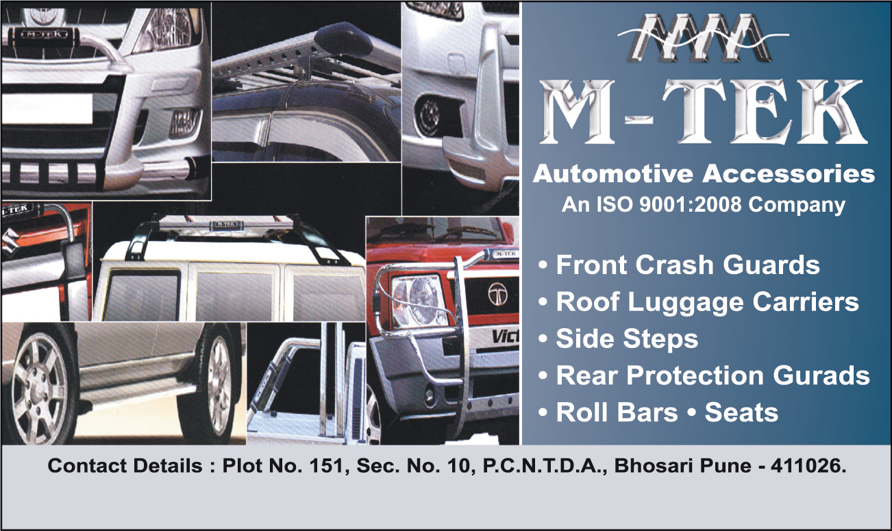 Auto Accessories, Automotive Accessories, Car accessories, Four wheeler Accessories, Car Front Crash Guards, Car Roof Luggage Carriers, Car side steps, Car Rear Guards, Car Seats, Car Roll Bars, Mudguards, Luggage Carriers, Vehicle side steps, Rear guards, Seats, Door Guards, Front Crash Guards, Roll Bars