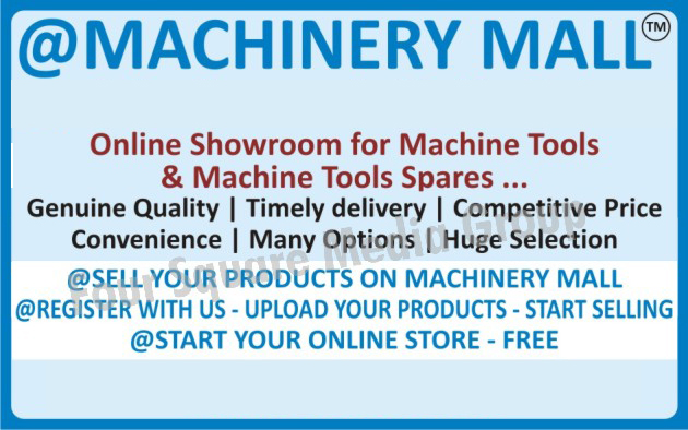 Machine Tools, Machine Tool Spares