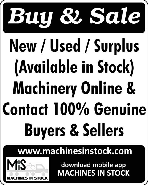 New Machines Online, Used Machines Online, Surplus Machines Online