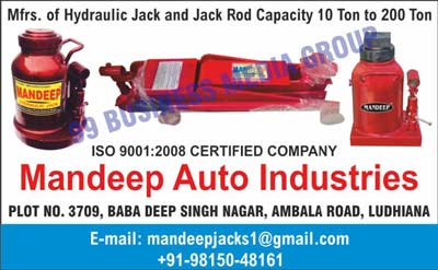 Hydraulic Jacks, Hydraulic Jack Rods