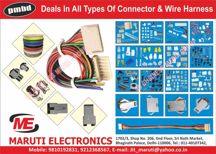 Connectors, Heat Shrink Tubes, Wire Harnesses, Sensor Connectors