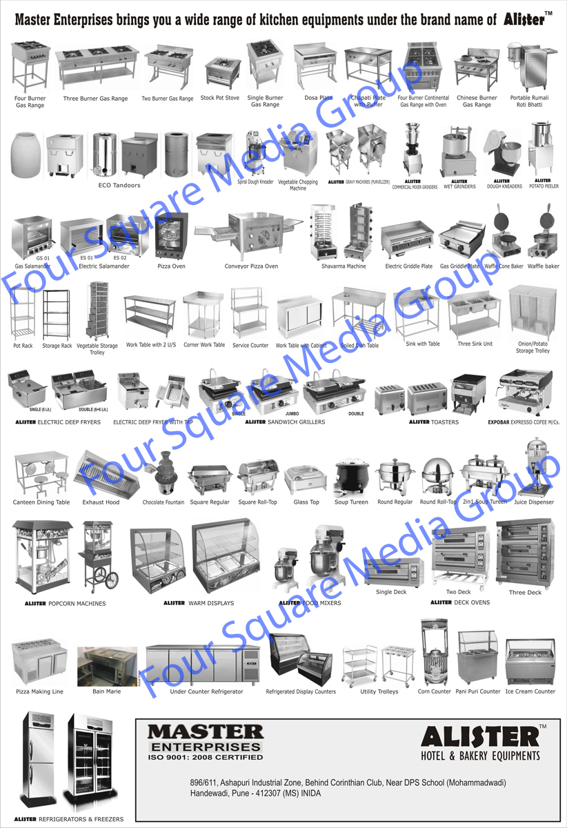 Kitchen Assessories, Canteen Accessories, Canteen Equipment, Hot Plate Fryer Kadai, Chappati Plate, Display Refrigerator, Chef Service Counter Condiment, Pickle Stand, Conveyor Toaster, Deep Fat Fryer, Popcorn Machine, Fryer Kadai, Portable Rumali Roti Bhatti