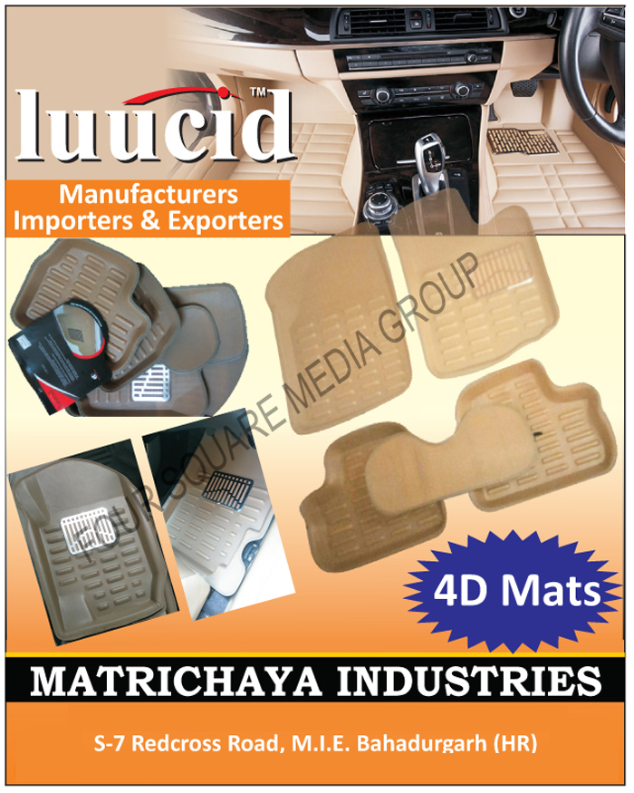 Automotive Mats, 4D Mats