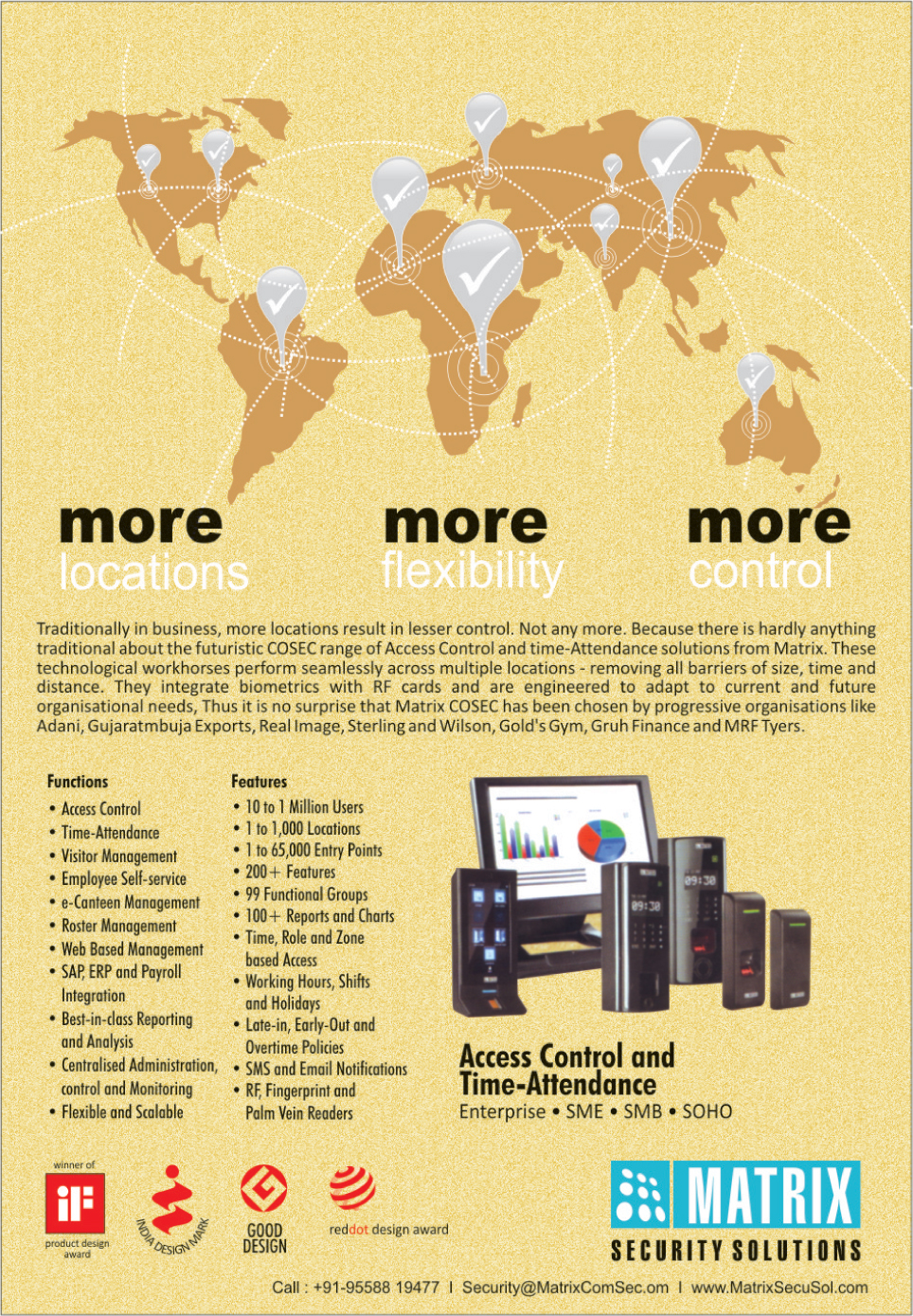 Access Controls, Time Attendance Machines