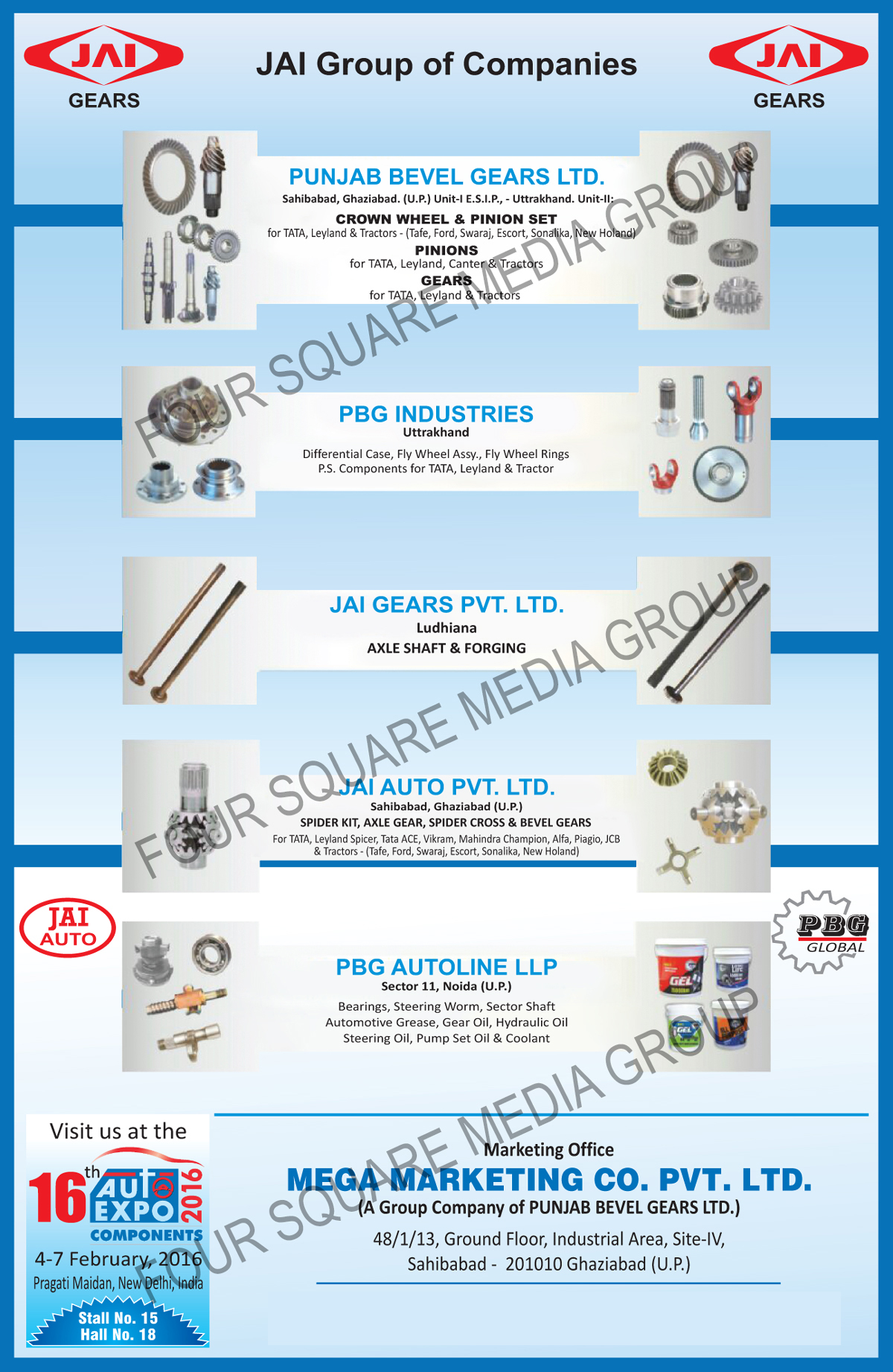 Jeep Gears, Crown Wheels, Pinion Sets, Pinions, Gears, Flywheel Assemblies, Flywheel Ring Bearings, PS Component Steering Worms, Sector Shafts, Axle Shafts, Forgings, Spider Kits, Axle Gears, Spider Crosses, Bevel Gears, Automotive Greases, Gear Oils, Hydraulic Oils, Steering Oils, Pump Set Oils, Pump Coolants, Differential Case, Fly Wheel Assemblies, Fly Wheel Rings, Flywheel Rings, Tractor PS Components, PS Components, Tractor Spider Kits, Tractor Axle Gears, Tractor Spider Crosses, Tractor Bevel Gears, Tractor Pinions, Tractor Gears, Multi Axle Crown Wheels, Multi Axle Pinions, Auto Parts