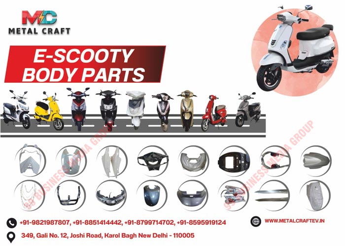 Electric Scooty Body Parts, E Scooty Body Parts