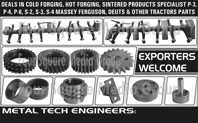 Automotive Cold Forging, Automotive Hot Forging, Automotive Sintered Products, Massey Ferguson, Deuts, Tractor Parts,Cold Forging, Hot forging