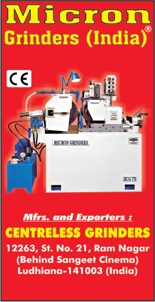 Centreless Grinders,CNC Grinders, Auto Plunge Cut Machines, Automotive Grinders