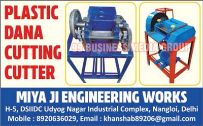 Plastic Dana Cutting Cutters, Plastic Dana Cutter Machines