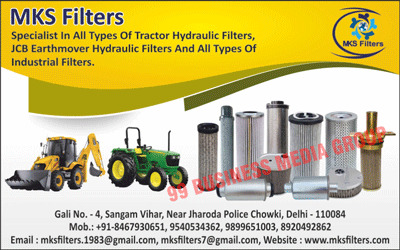 Tractor Hydraulic Filters, JCB Earthmover Hydraulic Filters, Industrial Hydraulic Filters