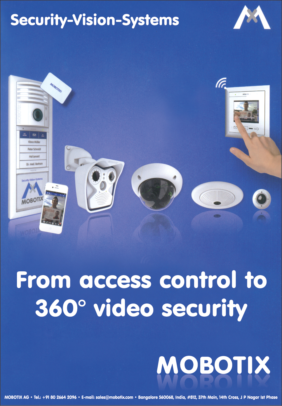 CCTV Cameras, Weatherproof Cameras, Indoor Cameras, Thermographic Cameras, Home Automation system, Video Door Station,Security Vision Systems