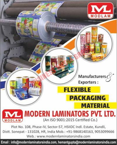 Flexible Packaging Materials