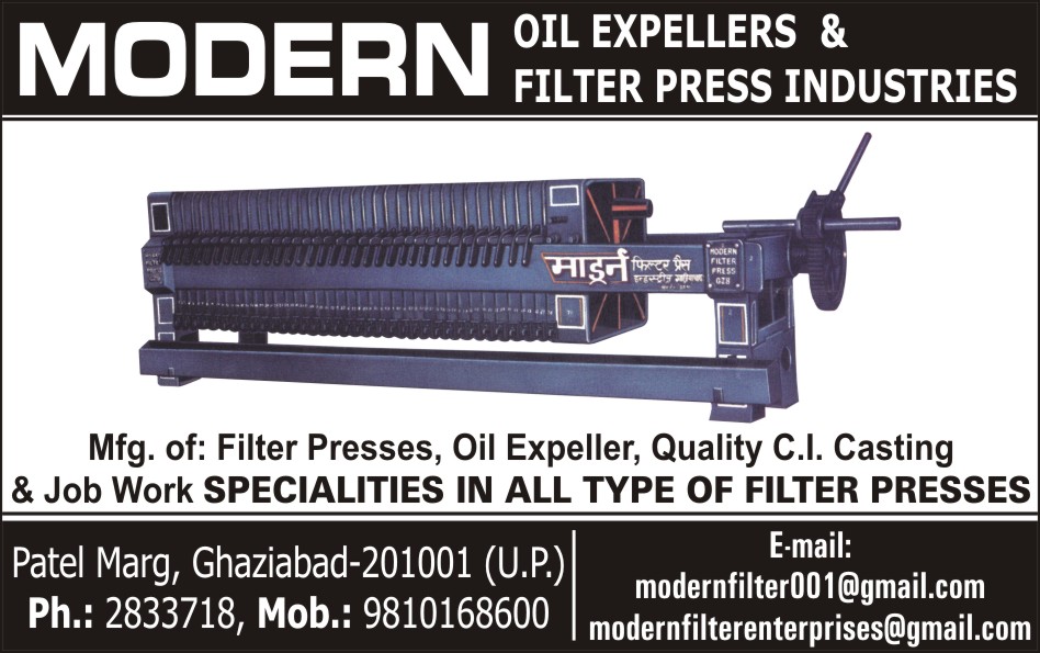 Filter Presses, Oil Expeller, Filter Press Job Works, Filter Press Ci Castings,Job Work Castings