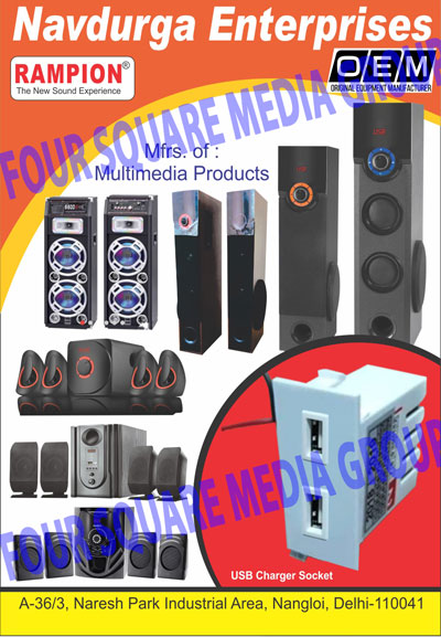 Multimedia Products, USB Charger Sockets