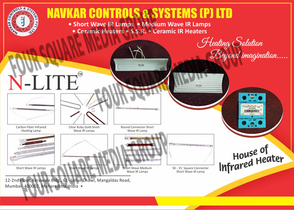 Short Wave IR Lamps, Medium Wave IR Lamps, Ceramic Heaters, Ceramic IR Heaters, Carbon Fiber Infrared Heating Lamps, Square Connectors, Round Connectors, Round Connector Short Wave IR Lamps, Square Connector Short Wave IR Lamps