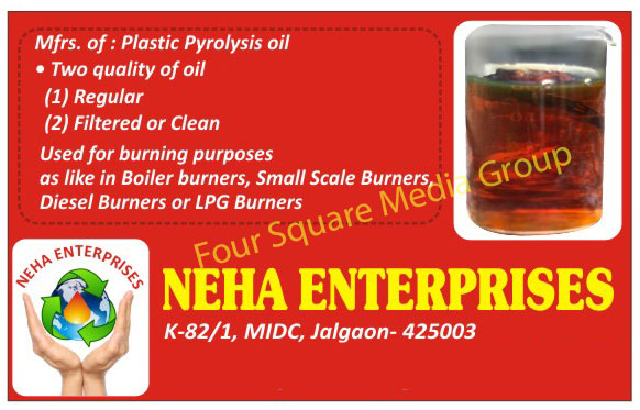 Plastic Pyrolysis Oils