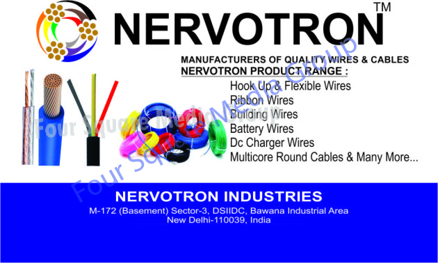 Wires, Cables, Hook Up Wires, Flexible Wires, Ribbon Wires, Building Wires, Battery Wires, DC Charger Wires, Multicore Round Cables