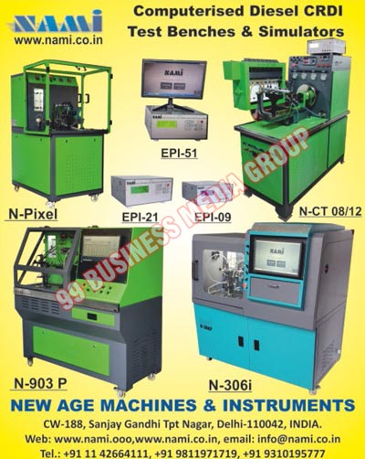 Cylinder Heavy Duty FIP Test Benches, EDC Test Injectors, Common Rail Injector Testers, Pump Injector Testers, CRDI Injector Testers, Computerized Diesel CRDI Test Benches, Computerized Diesel CRDI Test Simulators