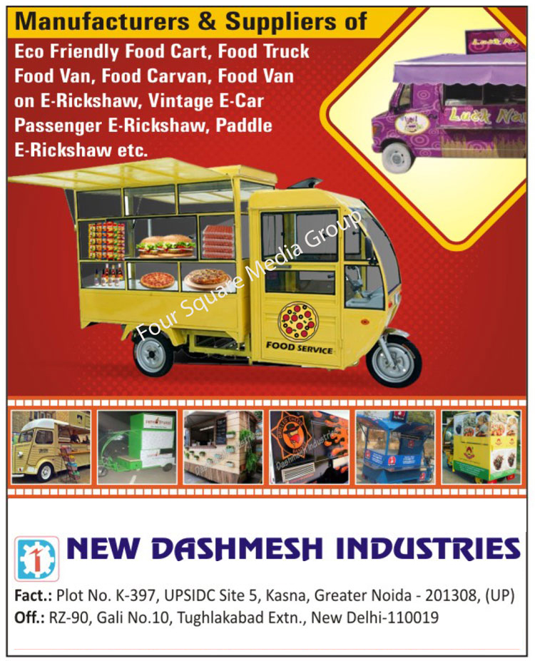 Food Cart Food Truck Food Van Food Carvan E Rickshaw