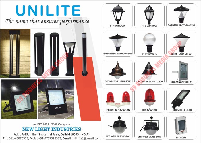 Led Flood Lights, Led Flood Light Back Systems, Led Street Lights, Led Aviations, Led Canpoy Lights, Led Double Aviations, GNPT Light Milkies, PT Prismatic Lights, Pit Lights, Garden Lights, Decorative Lights, Led Well Glasses