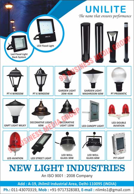 Led Flood Lights, Led Flood Light Back Systems, Led Street Lights, Led Aviations, Led Canpoy Lights, Led Double Aviation, GNPT Light Milkies, PT Prismatics, Pit Lights