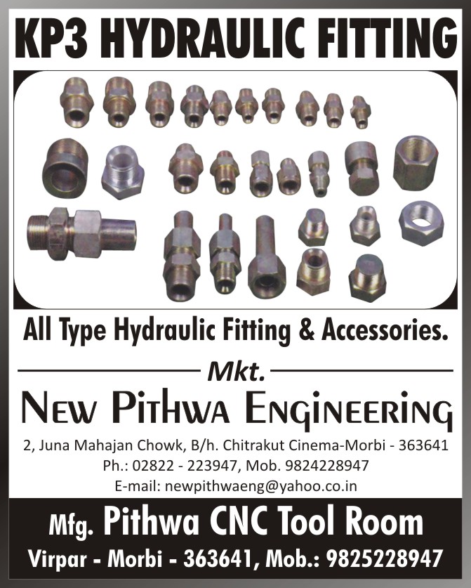 Hydraulic Fittings, Hydraulic Accessories, CNC Tool Room