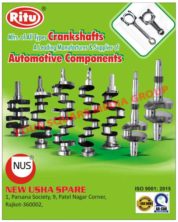 Crankshafts, Automotive Components