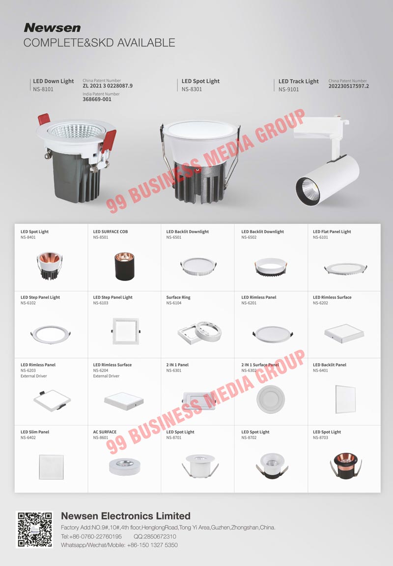 Led Down Lights, Led Spot Ligths, Led Track Lights, Led Surface COBs, Led Backlit Downlights, Led Flat Panel Lights, Led Step Panel Lights, Surface Ring, Led Rimless Panels, Led Rimless Surface, Surface Panels, Led Backlit Panels, Led Slim Panels, AC Surfaces