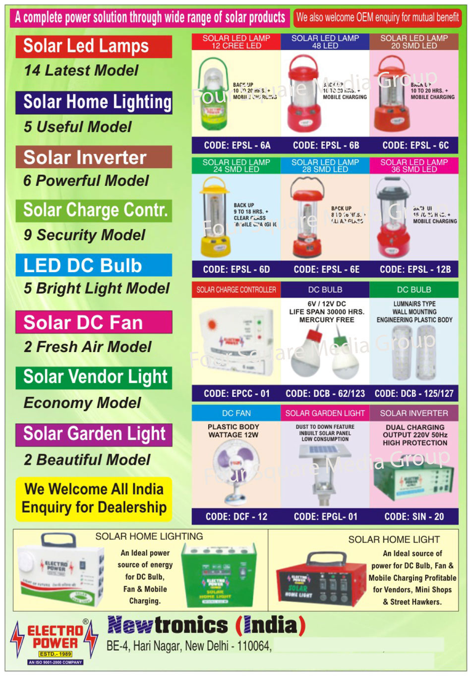 Solar Products, Solar LED Lamp, Solar Home Lights, Solar Hybrid Inverter, Solar Charge Controller, LED DC Bulb, Solar DC Fan, Solar Vendor Lights, Solar Garden Lights, Solar Inverters,Led Lamp, Home Lights, Charge Controller, Garden Light