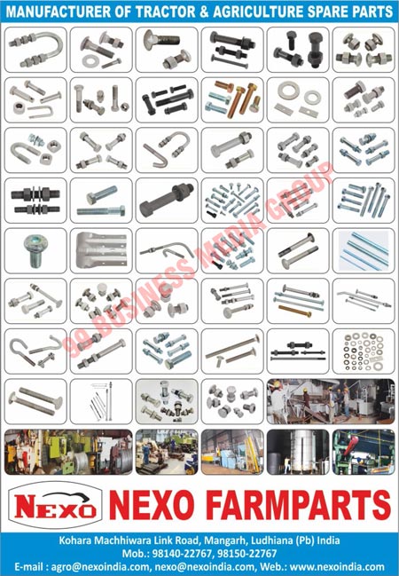 Tractor Spare Parts, Agriculture Spare Parts, Combine SMS Blades, Thresher Patties, Rivets, Class Type Harvester Blades, Crash Barrier Bolts, M Type Harvester Blades, Thresher Kangies, MF Case Transmissions, Differential Cage MF, Massy Rear Covers, Steel Hubs, Break Housing ITL, Centre Housing MF, Tractor Differential Housings, Gear Boxes, Combine Gear Boxes, Rotavator Hubs, Single Speed Gear Boxes, Multi Speed Gear Boxes, Rear Covers, Tarumpt Housings, Rotavator Axles, Tractor Gear Boxes, Taine Springs, Tractor Parts, 4 Gear Boxes