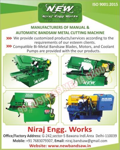 Bandsaw Cutting Machines, Bandsaw Machines, Bandsaw Metal Cutting Machines, Automatic Bandsaw Metal Cutting Machines, Manual Bandsaw Metal Cutting Machines, Bi-Metal Bandsaw Blades, Bi-Metal Bandsaw Motors, Bi-Metal Bandsaw Coolants, Bi-Metal Bandsaw Pumps