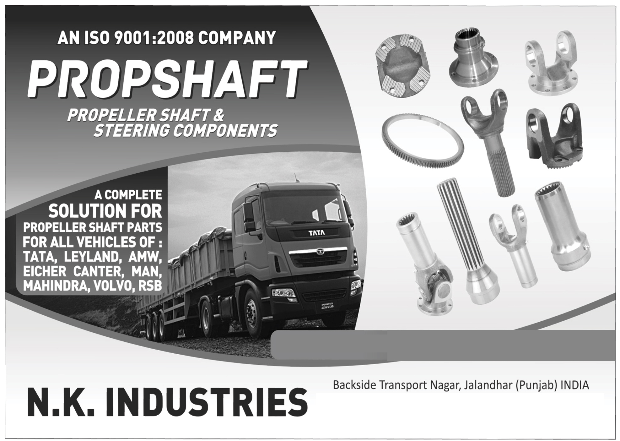 Propeller shafts, Steering components, Shaft parts, Automotive accessories