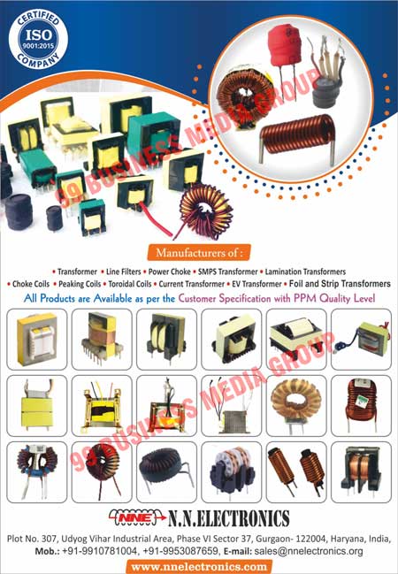 SMPS Transformers, Transformers, Line Filters, Power Chokes, LED Transformers, Lamination Transformers, LED Drivers, Choke Coils, Peaking Coils, Toroidal Coils, Linearity Coils, HDT Coils, CFL Choke Coils, Led Panel Lights, Led Lights, LED Bulbs, LED Down Lights, Led Tube Lights, Led Panel Lights, Home Decoration Lighting Consultancy Services, Office Lighting Lighting Consultancy Services, Office Lighting Consultancy Services, Drum Series Transformers, EDR Series Transformers, EE Series Transformers, PQ Series Transformers, EFD Series Transformers, RM Series Transformers, Toroidal Series Transformers, Foil Transformers, Strip Transformers, Current Transformers, EV Transformers