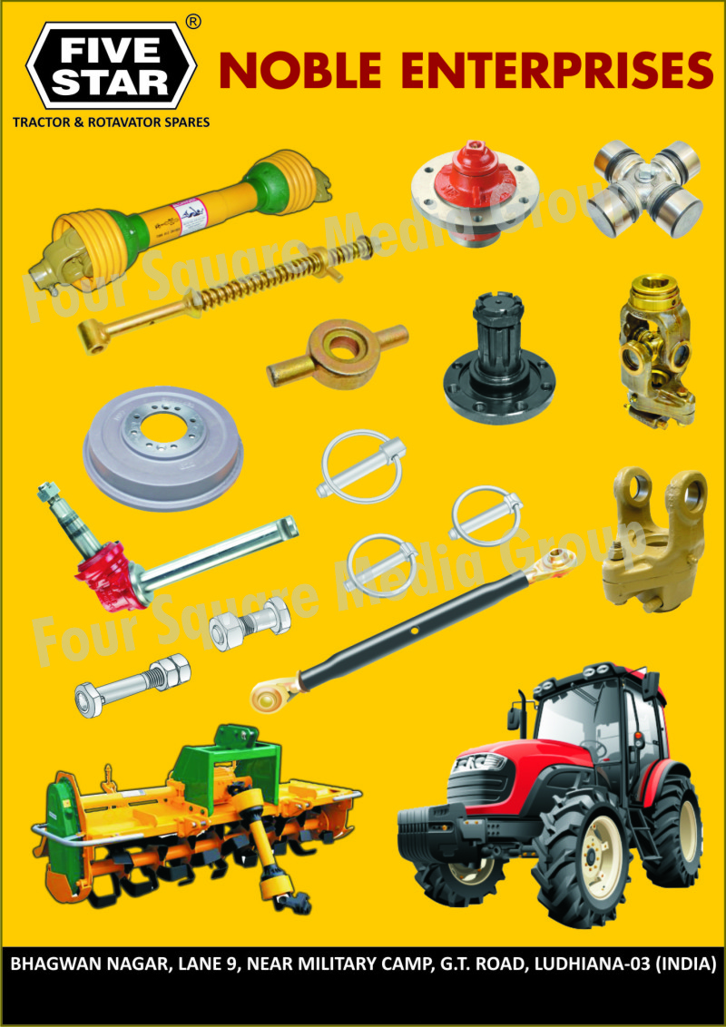 Tractors Spares, Rotavator Spares, Tiller Spares