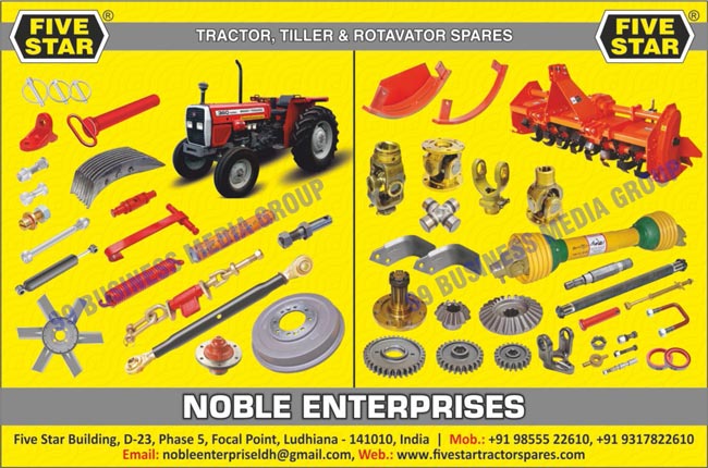 Automotive Spare Parts, Tractor Spare Parts, Rotavator Spare Parts, Tiller Spare Parts