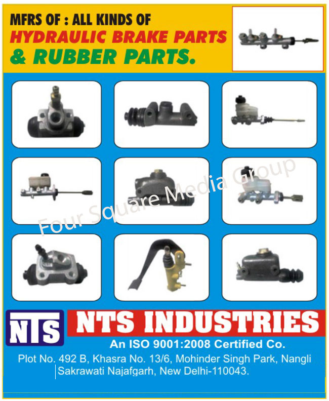 Hydraulic Brake Parts, Hydraulic Rubber Parts 