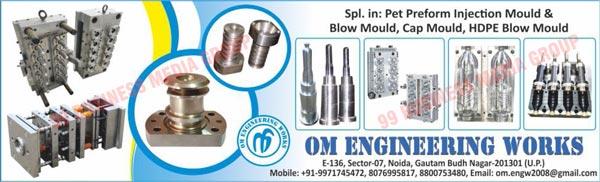 Pet Preform Injection Moulds, Blow Moulds, Cap Moulds, HDPE Blow Moulds