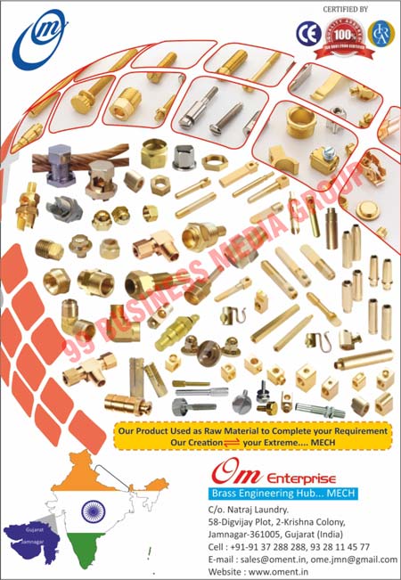 Brass Components, Brass Pins, Brass Inserts, Brass Terminals, Brass Automotive Parts, Brass Fitting Parts, Brass Medical Equipment Parts, Brass Engineering Components, Brass Electrical Components, Brass Auto Cable Parts, Brass Bushes, Brass Pillars, Brass Wiring Accessories Parts, Brass Washers, Brass Rings, Brass Temperature Control Sensor Nuts, Brass Turned Parts, Brass Meter Parts