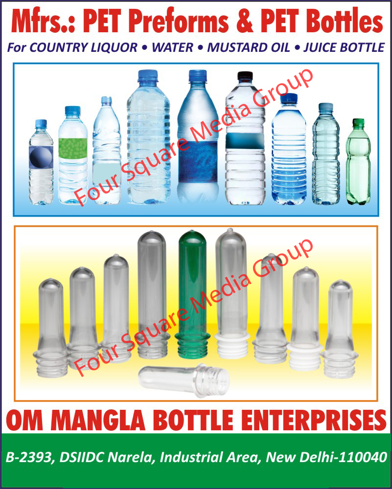 Bottles, Pet Bottles, Pet Preforms