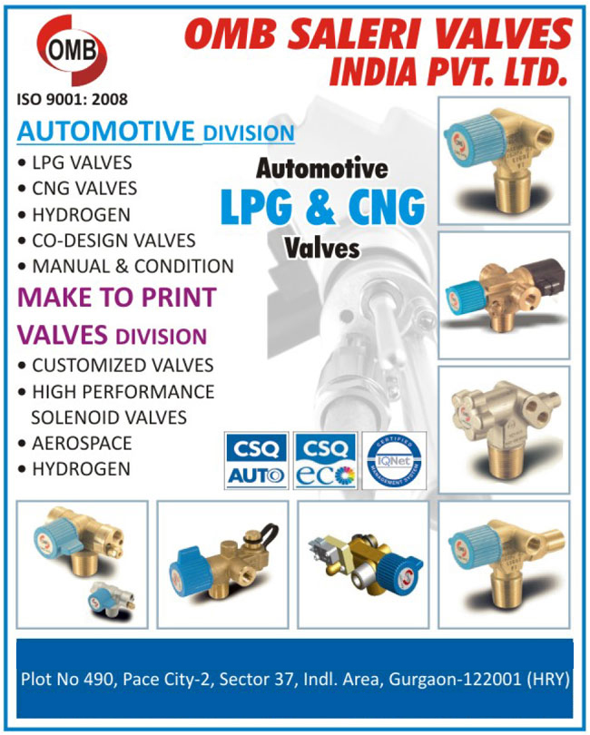 Automotive LPG Valves, Automotive CNG Valves, CNG Valves, LPG Valves