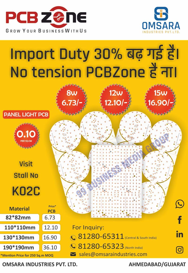 Flood Light PCBs, Street Light PCBs, Tubelight PCBs, Panel Light PCBs, Bulb PCBs, Led PCBs