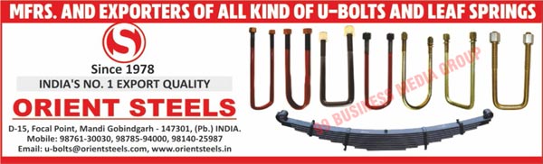 U-Bolts, Leaf Springs