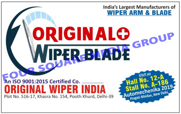 Wiper Blades, Wiper Motors, Hook Type Wipers, Three Wheeler Wipers, 3 Wheeler Wipers, Flat Wipers, Wiper Arms, Rear Wipers, E Rickshaw Wipers, Wiper Spare Parts, Truck Wipers, Bus Wipers, Wiper Linkage