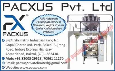 Fully Automatic Packing Machines, Namkeen Fully Automatic Packing Machines, Wafer Fully Automatic Packing Machines, Fryum Fully Automatic Packing Machines, Grain Fully Automatic Packing Machines, Food Product Fully Automatic Packing Machines