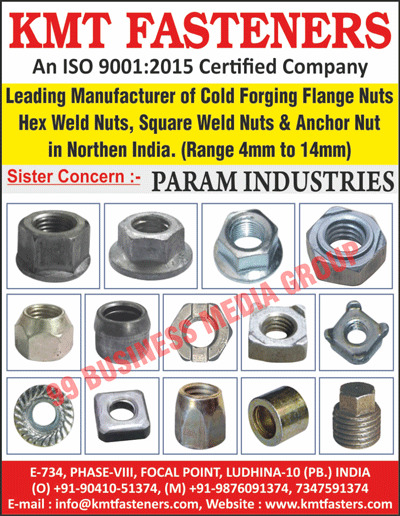 Cold Forging Flange Nuts, Hex Weld Nuts, Chain Rollers, Square Weld Nuts, Anchor Nuts